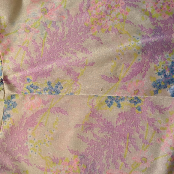 Vintage floral negligee from Sears - Picture 8 of 9